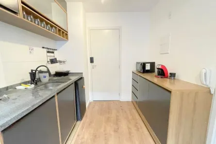 Apartamento com 1 Quarto para alugar, 24m² no Butantã, São Paulo