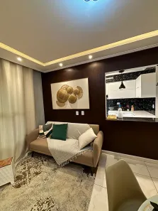 Apartamento com 2 Quartos à venda, 59m² no Jardim Independência, São Vicente