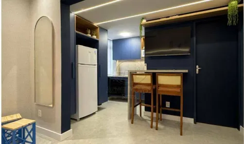 Kitnet com 1 Quarto à venda, 29m² no José Menino, Santos