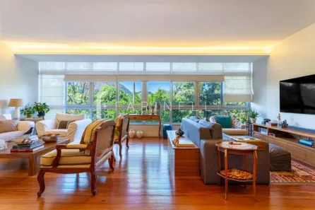 Apartamento com 4 Quartos para alugar, 166m² no Lagoa, Rio de Janeiro