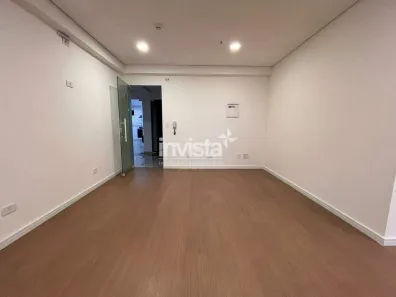 Sala Comercial para alugar, 45m² no Ponta da Praia, Santos