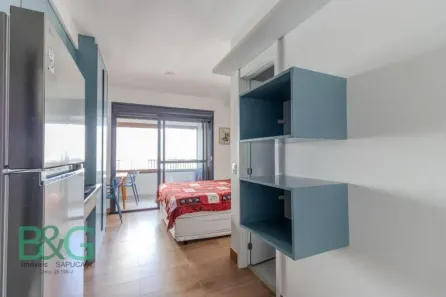 Apartamento com 1 Quarto para alugar, 27m² no Campo Belo, São Paulo