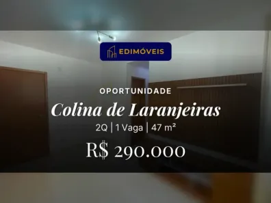 Apartamento com 2 Quartos à venda, 47m² no Colina de Laranjeiras, Serra
