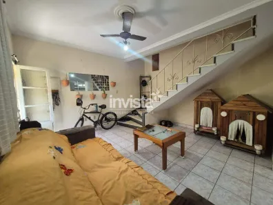 Casa com 2 Quartos à venda, 90m² no Campo Grande, Santos
