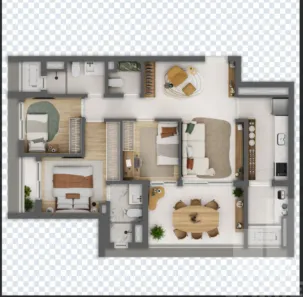 Apartamento com 3 Quartos à venda, 106m² no Higienópolis, São Paulo