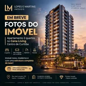 Apartamento com 1 Quarto para alugar, 26m² no Centro, Curitiba