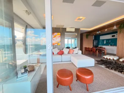 Apartamento com 3 Quartos para alugar, 110m² no Jurerê Internacional, Florianópolis