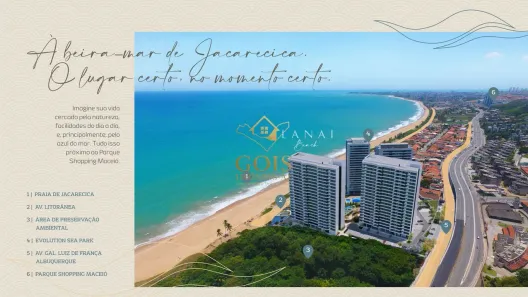 Apartamento com 2 Quartos à venda, 130m² no Jacarecica, Maceió
