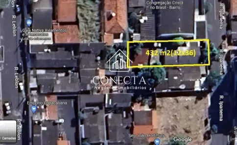 Lote/Terreno à venda, 432m² no Patrimônio, Uberlândia