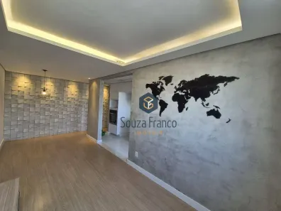 Apartamento com 2 Quartos para alugar, 55m² no Loteamento Mogilar, Mogi das Cruzes