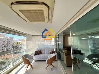 Apartamento com 3 Quartos para alugar, 142m² no Enseada, Guarujá