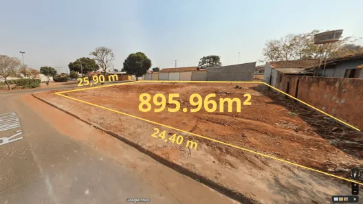 Lote/Terreno à venda, 895m² no Setor Morada do Sol, Goiânia