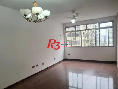 Apartamento com 3 Quartos à venda, 153m² no Gonzaga, Santos