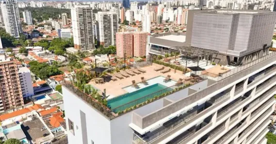 Apartamento com 2 Quartos à venda, 41m² no Santo Amaro, São Paulo