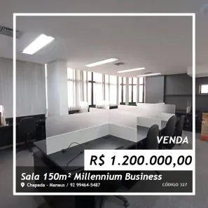 Sala Comercial à venda, 150m² no Chapada, Manaus