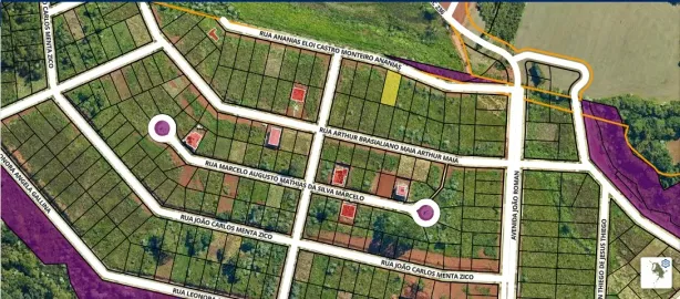 Lote/Terreno à venda, 876m² no Água Santa, Chapecó