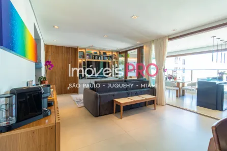 Apartamento com 2 Quartos para alugar, 110m² no Brooklin Novo, São Paulo