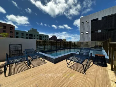 Apartamento com 2 Quartos à venda, 55m² no Ponta de Campina, Cabedelo