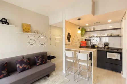 Flat com 1 Quarto à venda, 37m² no Moema, São Paulo