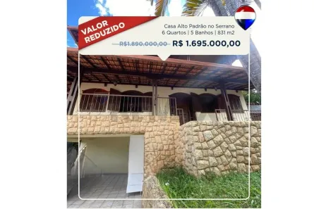 Casa com 6 Quartos à venda, 411m² no Serrano, Belo Horizonte
