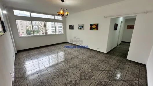 Apartamento com 3 Quartos à venda, 135m² no José Menino, Santos