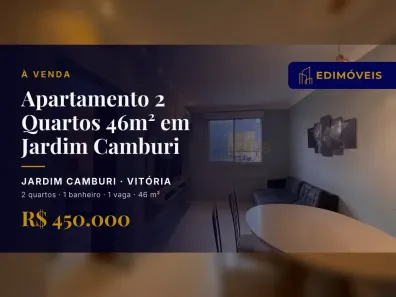Apartamento com 2 Quartos à venda, 46m² no Jardim Camburi, Vitória