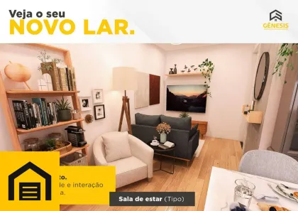 Apartamento com 2 Quartos à venda, 48m² no Vila Humaitá, Santo André