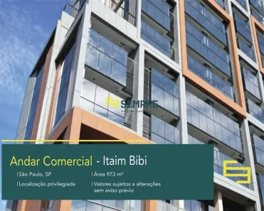 Imóvel Comercial para alugar, 973m² no Itaim Bibi, São Paulo