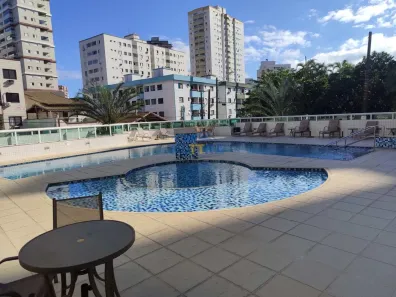 Apartamento com 2 Quartos para alugar, 77m² no Guilhermina, Praia Grande