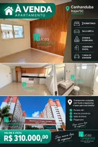 Apartamento com 2 Quartos à venda, 56m² no Ressacada, Itajaí
