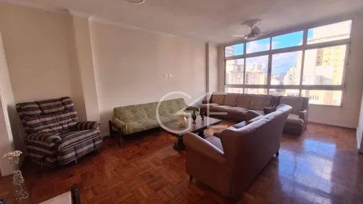 Apartamento com 3 Quartos para alugar, 110m² no Gonzaga, Santos