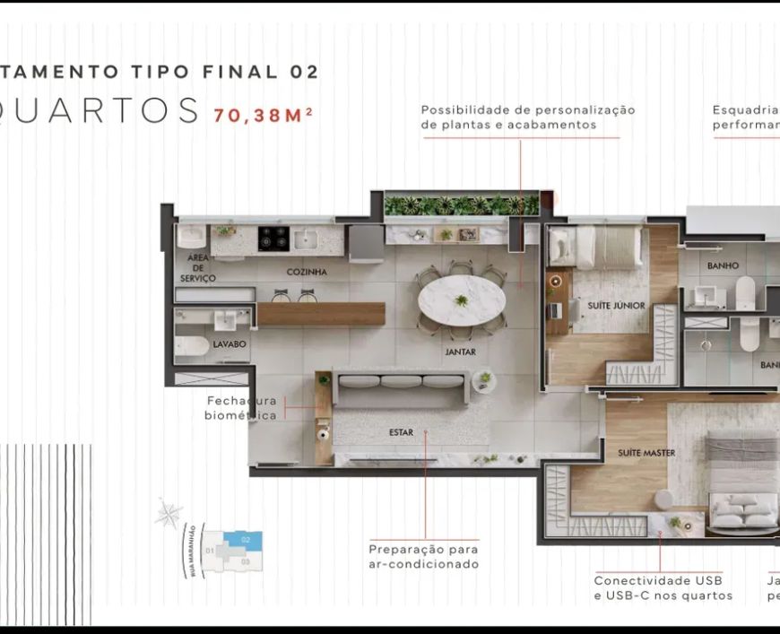 LINIA RESIDENCE no Santa Efigênia, Belo Horizonte