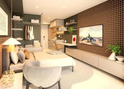Apartamento com 1 Quarto à venda, 25m² no Indianópolis, São Paulo