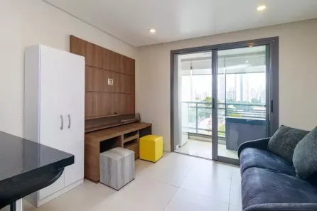 Apartamento com 1 Quarto à venda, 36m² no Cidade Monções, São Paulo