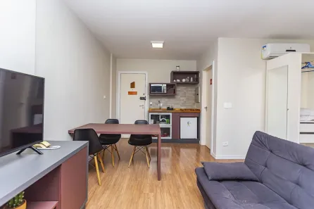 Apartamento com 1 Quarto para alugar, 47m² no Juvevê, Curitiba