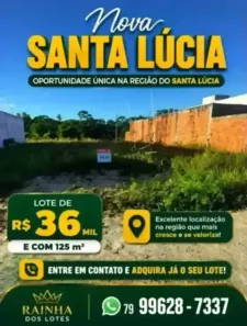 Lote/Terreno à venda, 125m² no Jabotiana, Aracaju
