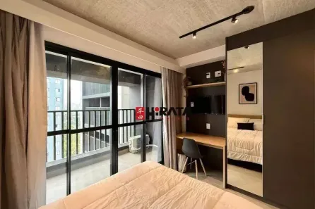 Apartamento com 1 Quarto à venda, 25m² no Brooklin Paulista, São Paulo