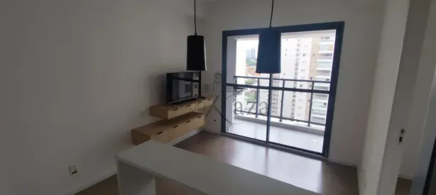 Apartamento com 1 Quarto para alugar, 33m² no Jardim Esplanada, São José dos Campos