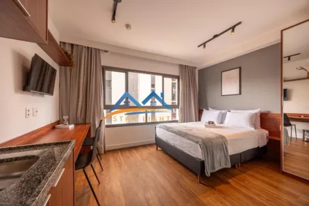 Kitnet com 1 Quarto à venda, 25m² no Brooklin Paulista, São Paulo