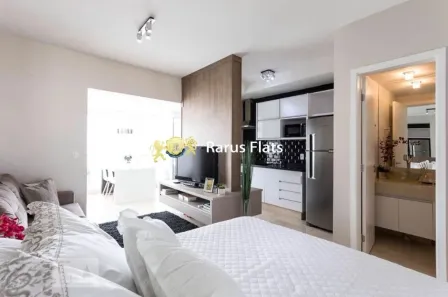 Flat com 1 Quarto à venda, 37m² no Indianópolis, São Paulo