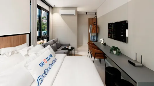 Flat com 1 Quarto à venda, 16m² no Setor Marista, Goiânia