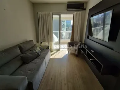 Flat com 2 Quartos para alugar, 70m² no Cidade Monções, São Paulo