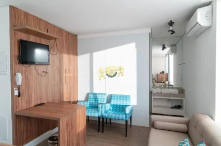 Flat com 1 Quarto para alugar, 30m² no Vila Nova Conceição, São Paulo