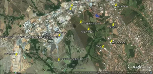 Lote/Terreno à venda, 20350m² no Zona Urbana, Anápolis