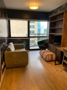 Flat com 1 Quarto para alugar, 40m² no Itaim Bibi, São Paulo