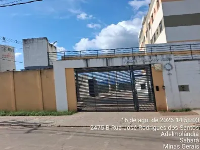 Apartamento com 2 Quartos à venda, 44m² no Adelmolândia, Sabará