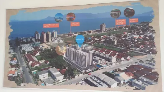 Apartamento com 2 Quartos à venda, 71m² no Balneário Gardem Mar, Caraguatatuba