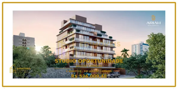 Apartamento com 1 Quarto à venda, 38m² no Jardim Camburi, Vitória