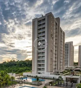 Apartamento com 2 Quartos para alugar, 66m² no Ponta Negra, Manaus