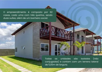 Casa de Condomínio com 3 Quartos à venda, 106m² no Tamandaré, Tamandaré